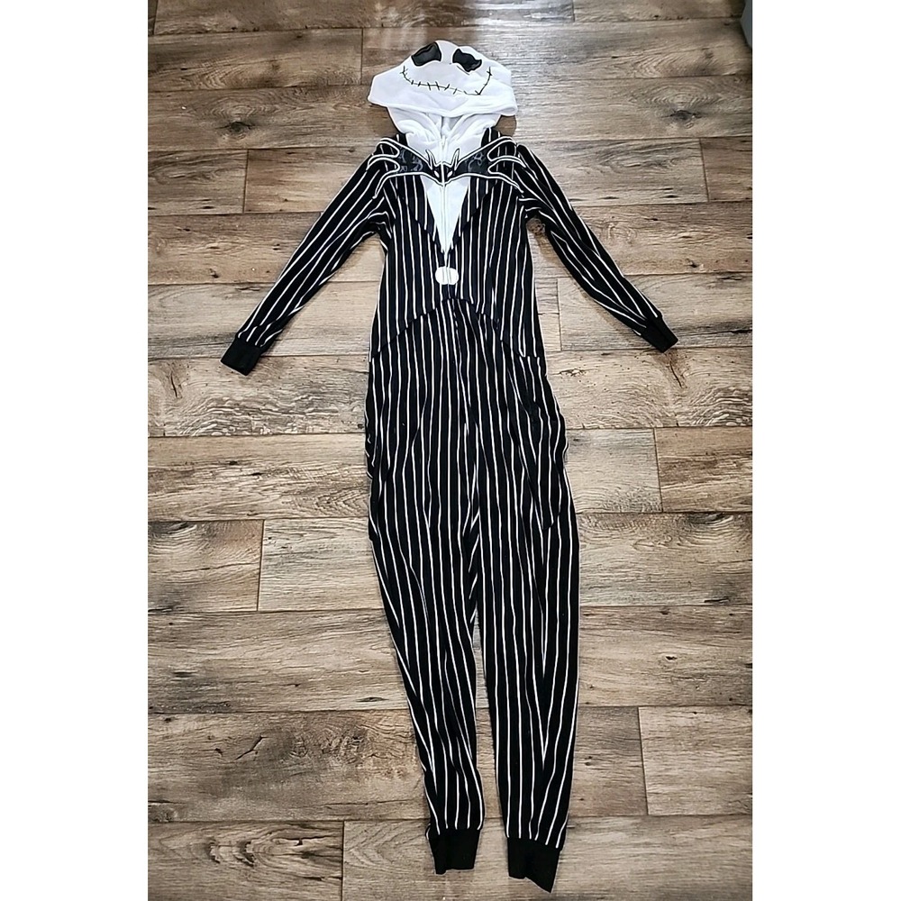 Disney Nightmare Before Xmas Jack Skellington Women's Union Suit Pajamas x small